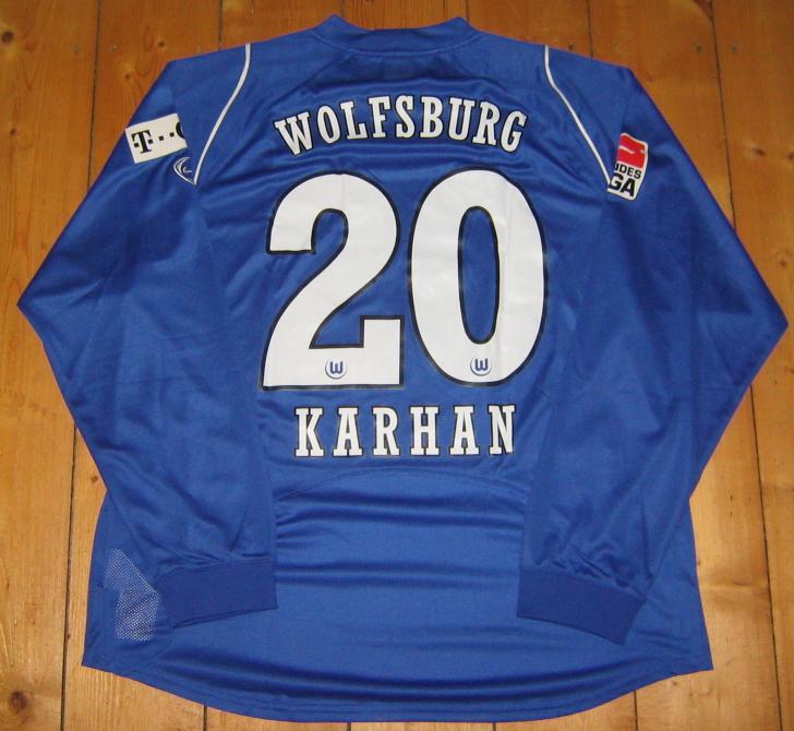 maillot équipe de vfl wolfsbourg third 2006-2007 rétro maillot équipe de vfl wolfsbourg third 2006-2007 rétro