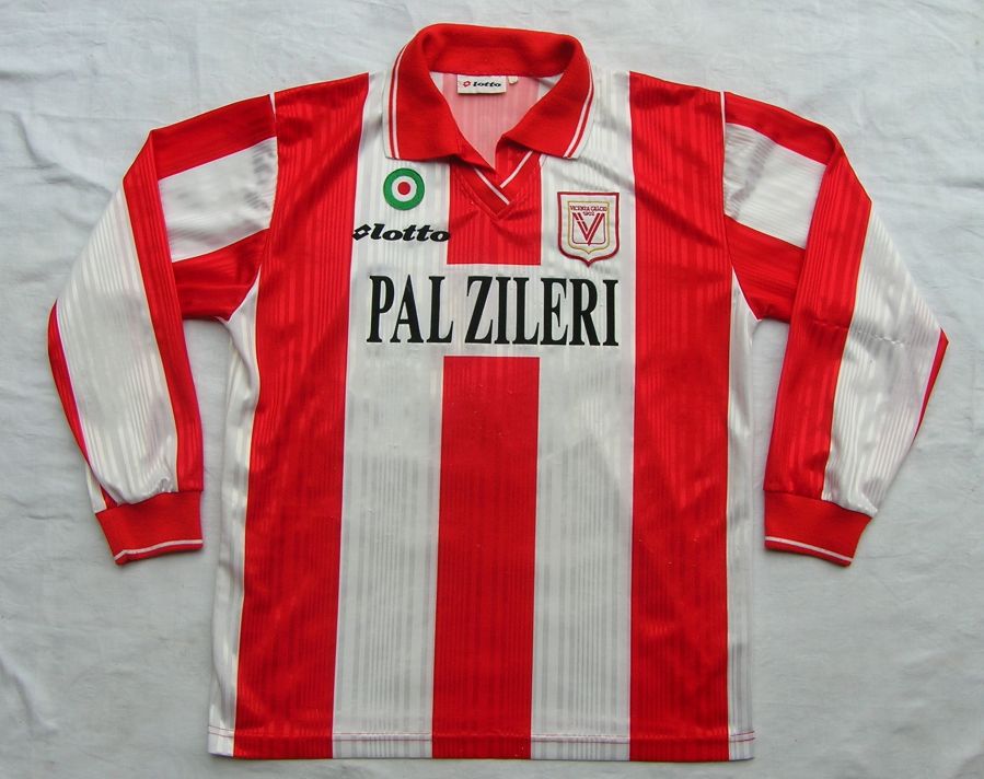 maillot équipe de vicenza calcio domicile 1997-1998 rétro