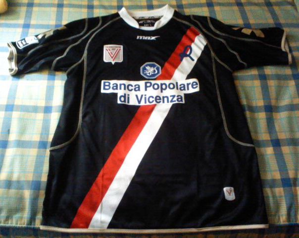 maillot équipe de vicenza calcio exterieur 2011-2012 rétro