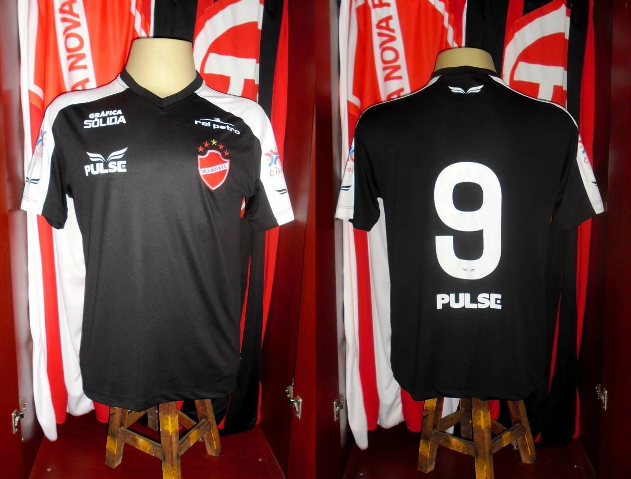 maillot équipe de vila nova third 2014-2015 rétro