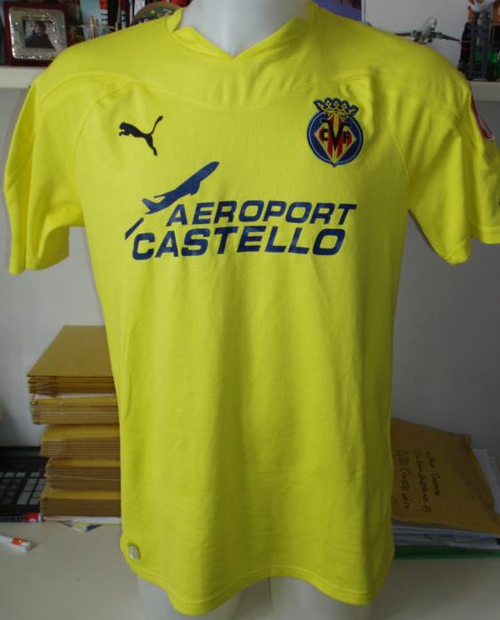 maillot équipe de villarreal cf domicile 2010-2011 pas cher