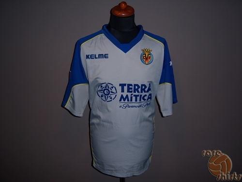 maillot équipe de villarreal cf exterieur 2003-2004 pas cher