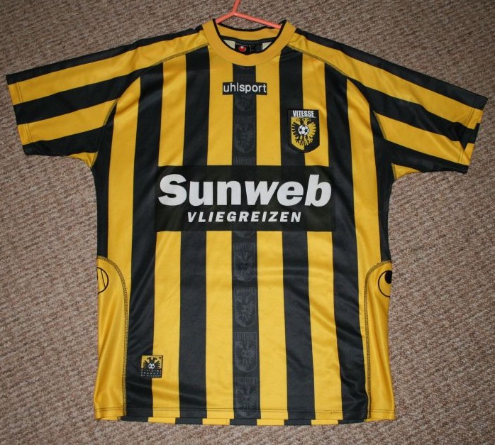 maillot équipe de vitesse arnhem domicile 1999-2000 rétro