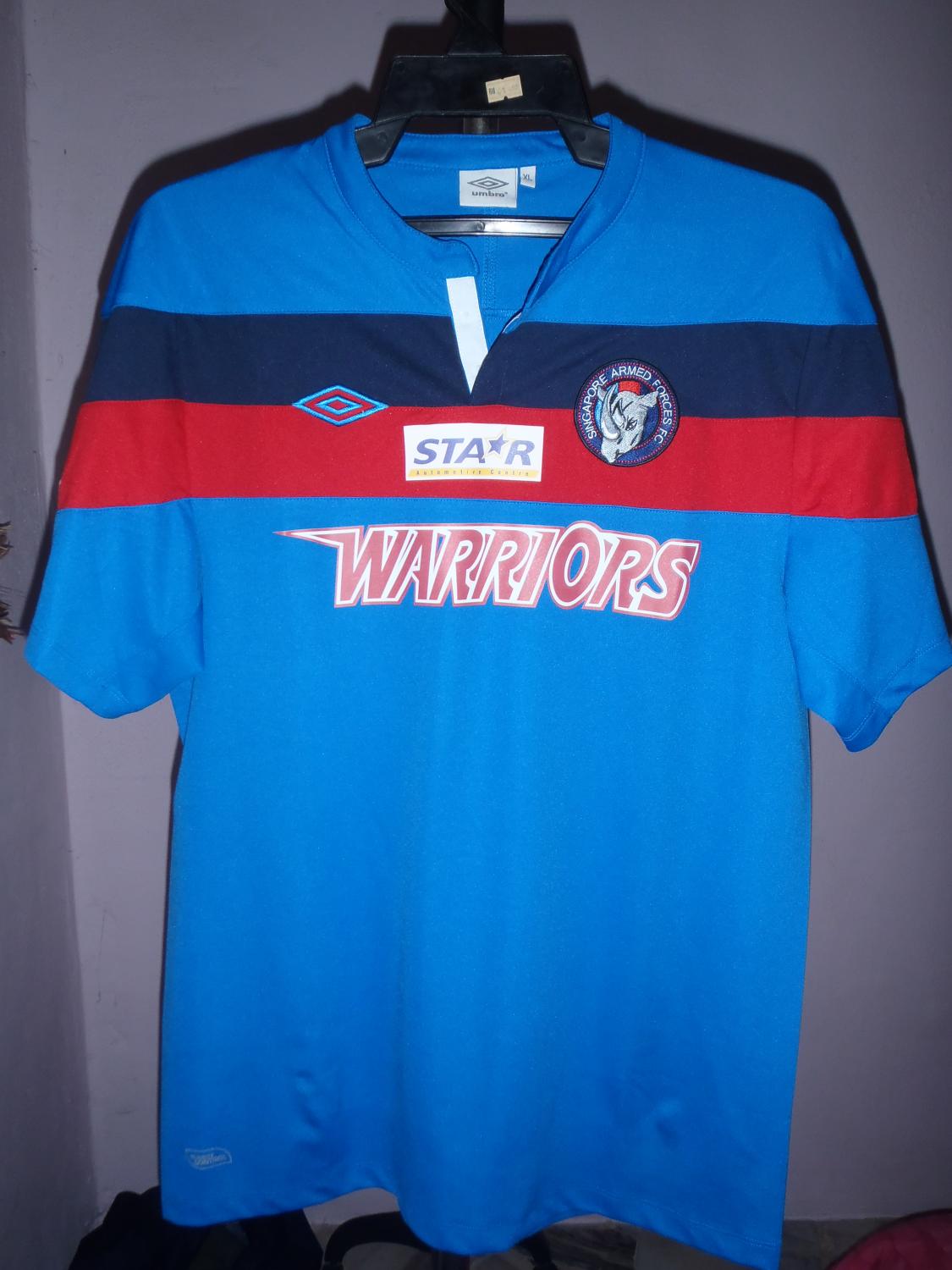 maillot équipe de warriors fc domicile 2012-2013 rétro