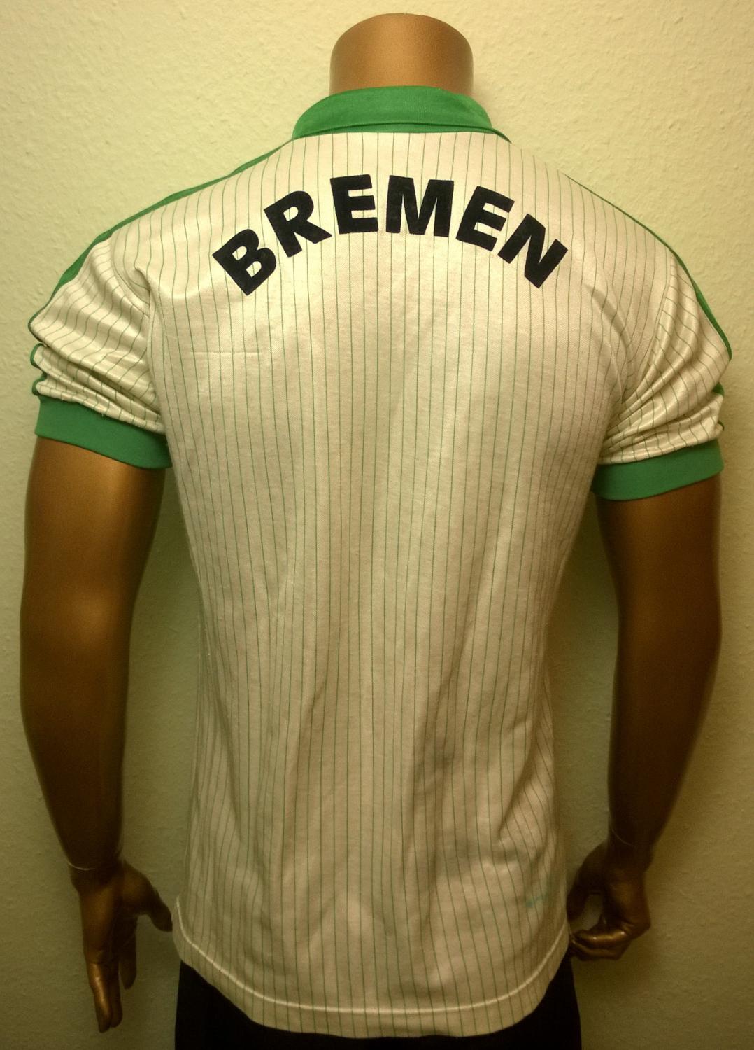 maillot équipe de werder brême domicile 1983-1984 rétro maillot équipe de werder brême domicile 1983-1984 rétro