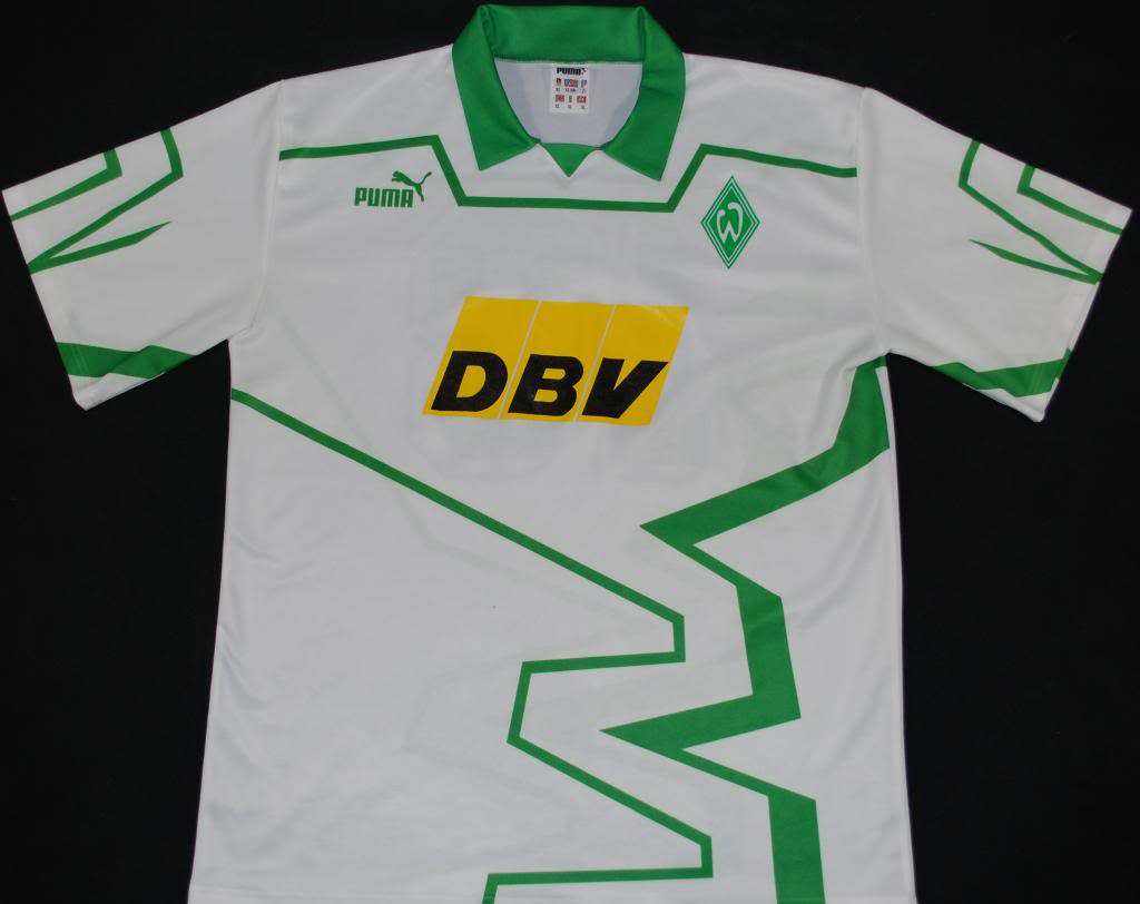 maillot équipe de werder brême domicile 1993-1994 rétro
