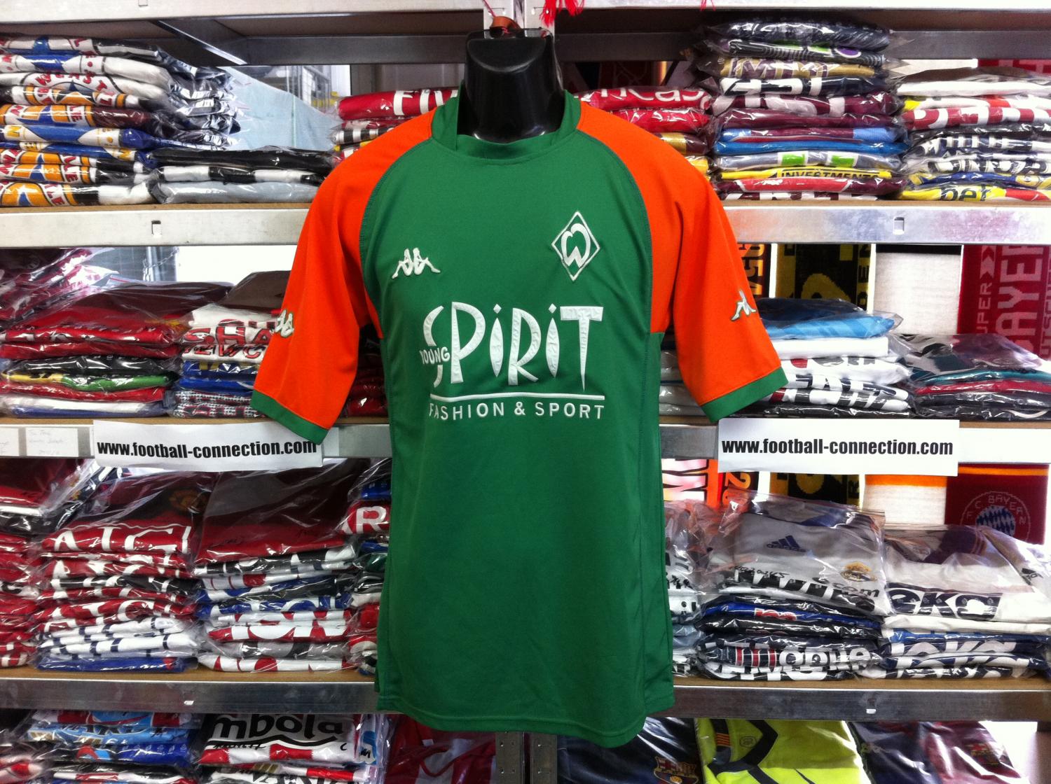 maillot équipe de werder brême domicile 2003-2004 pas cher