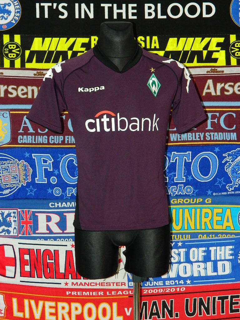 maillot équipe de werder brême third 2007-2009 rétro