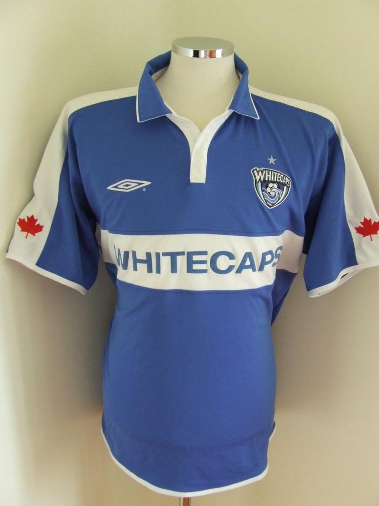 maillot équipe de whitecaps de vancouver exterieur 2004-2005 rétro