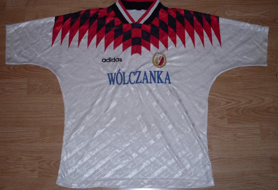 maillot équipe de widzew Łódź domicile 1995-1996 pas cher