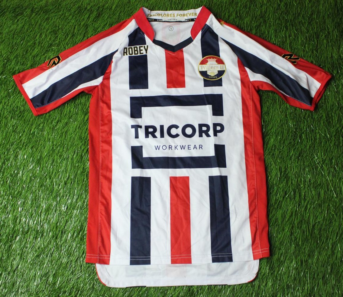 maillot équipe de willem ii domicile 2014-2015 rétro