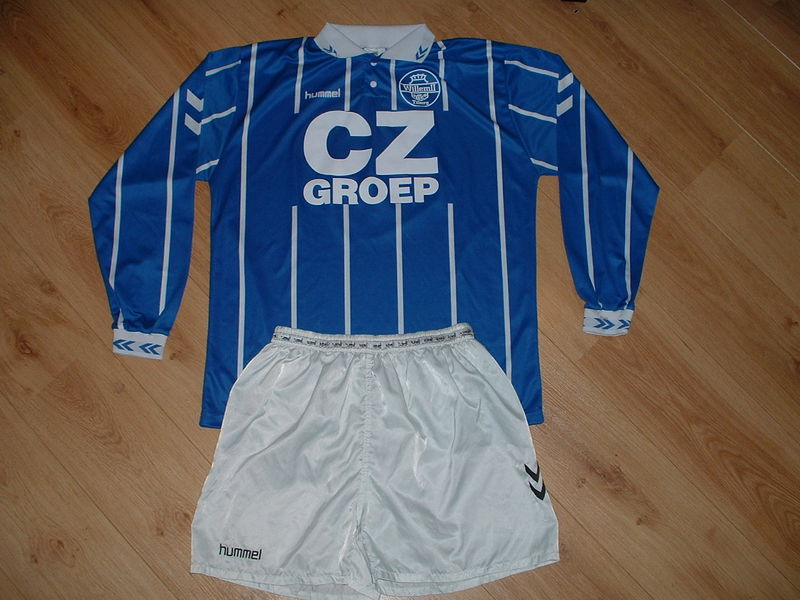 maillot équipe de willem ii exterieur 1995-1996 rétro