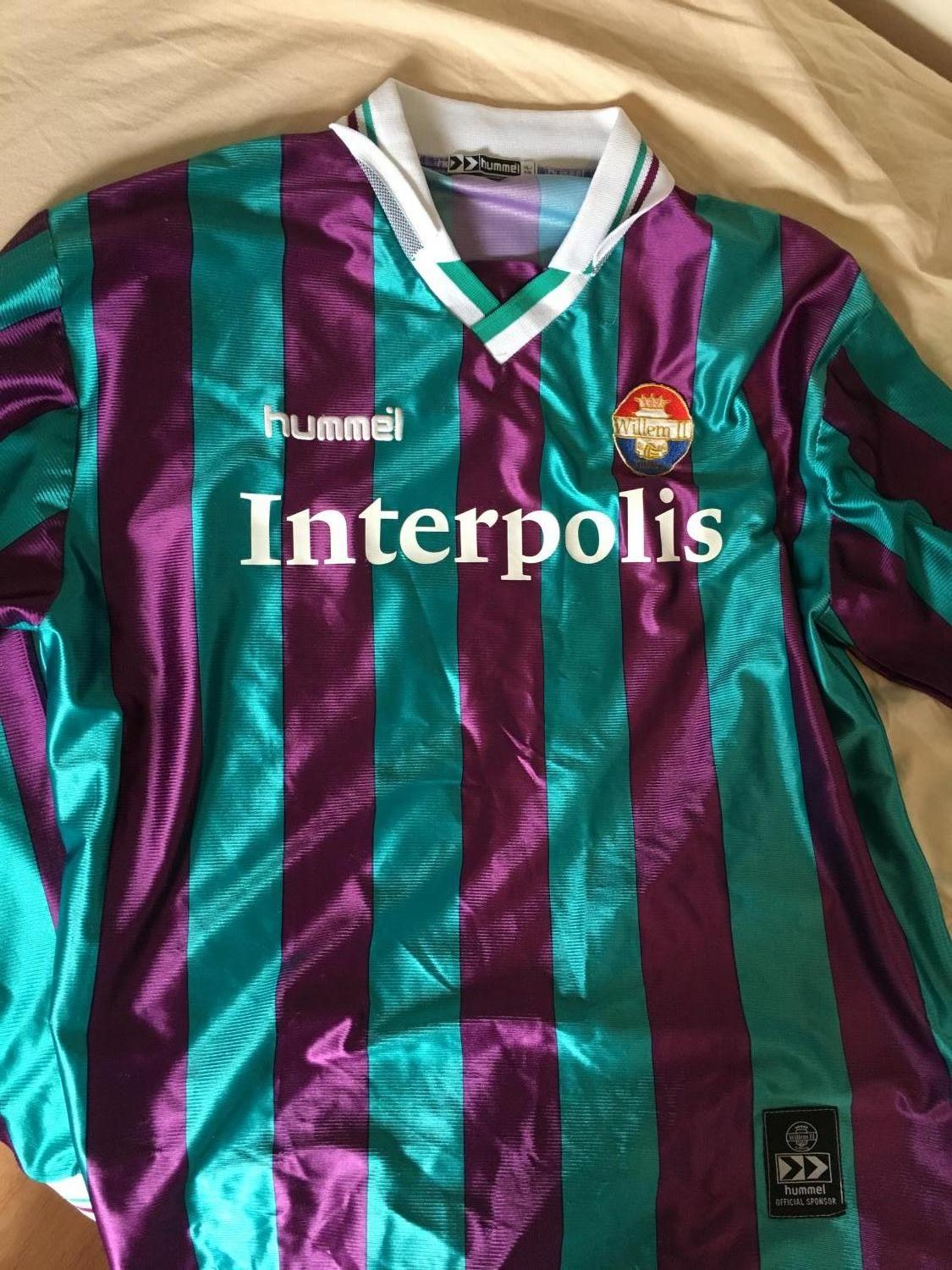 maillot équipe de willem ii exterieur 1999-2000 rétro