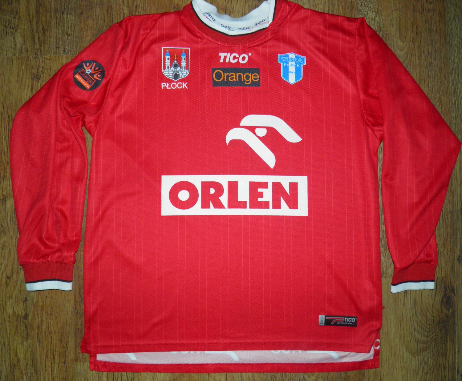 maillot équipe de wisła płock exterieur 2005-2006 pas cher