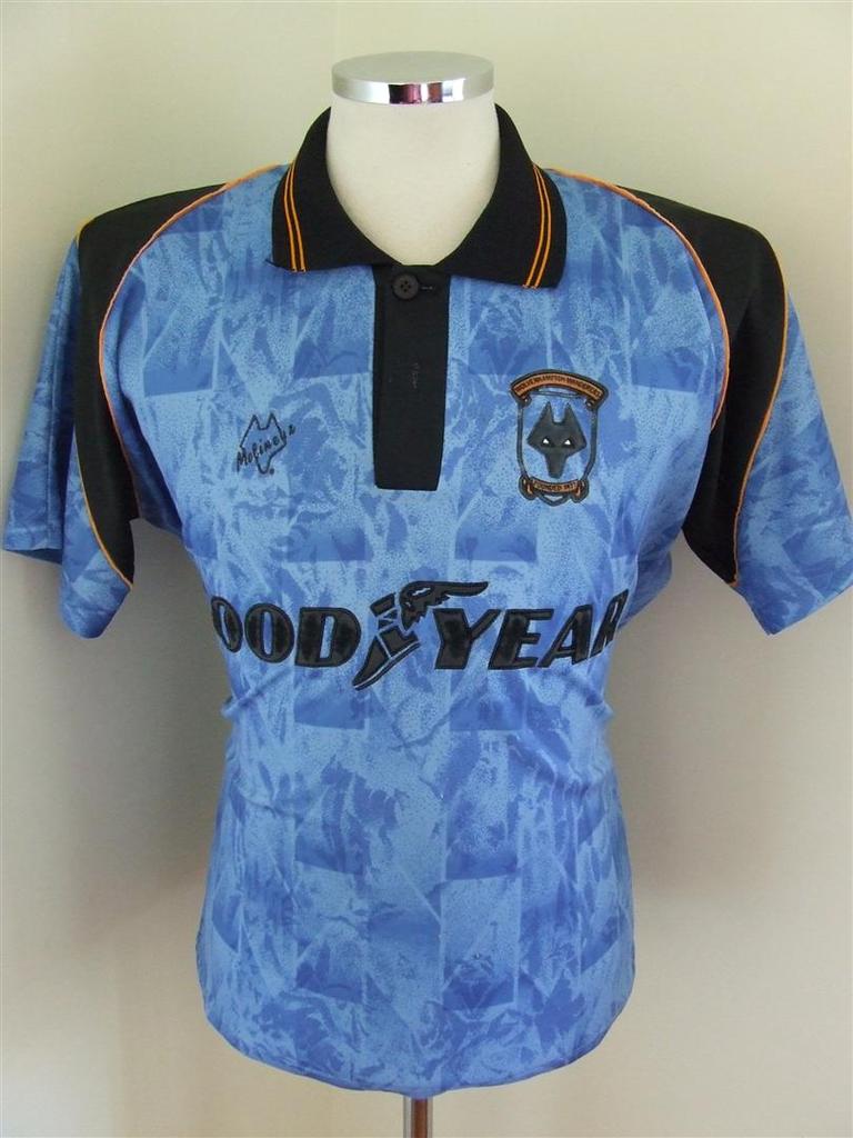 maillot équipe de wolverhampton wanderers exterieur 1992-1994 pas cher