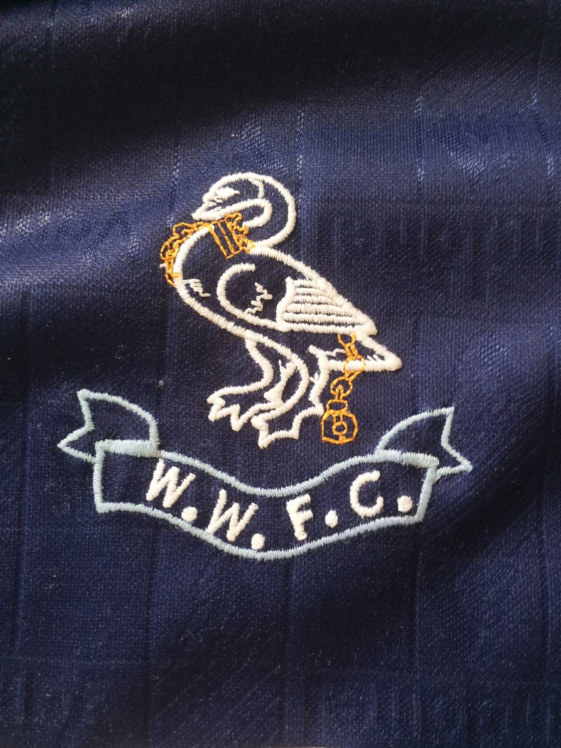 maillot équipe de wycombe wanderers domicile 1994-1996 rétro