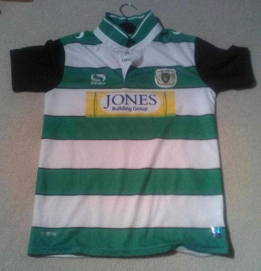 maillot équipe de yeovil town domicile 2016-2017 rétro