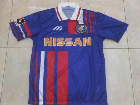 maillot équipe de yokohama f·marinos domicile 1993-1994 rétro