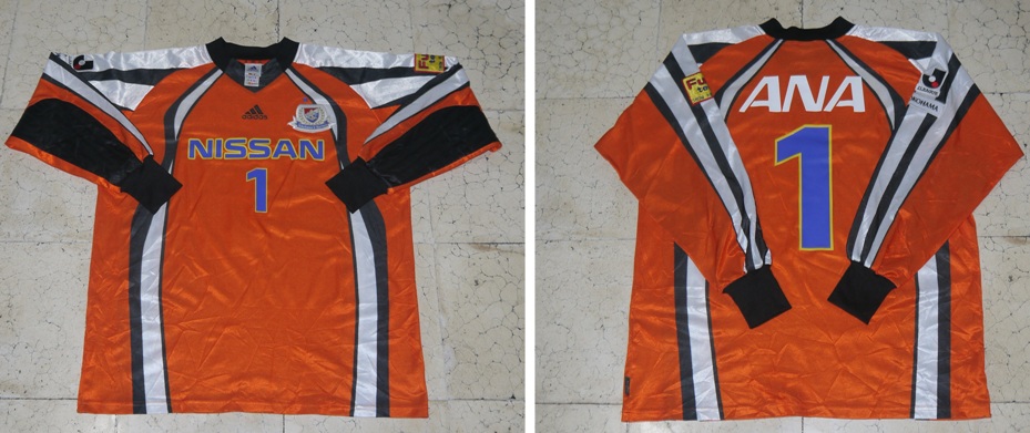 maillot équipe de yokohama f·marinos gardien 1999-2000 rétro