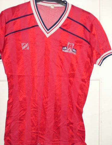 maillot équipe de york city domicile 1983-1985 rétro
