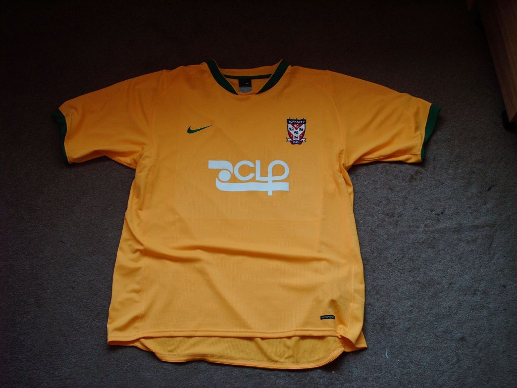 maillot équipe de york city exterieur 2006-2007 rétro