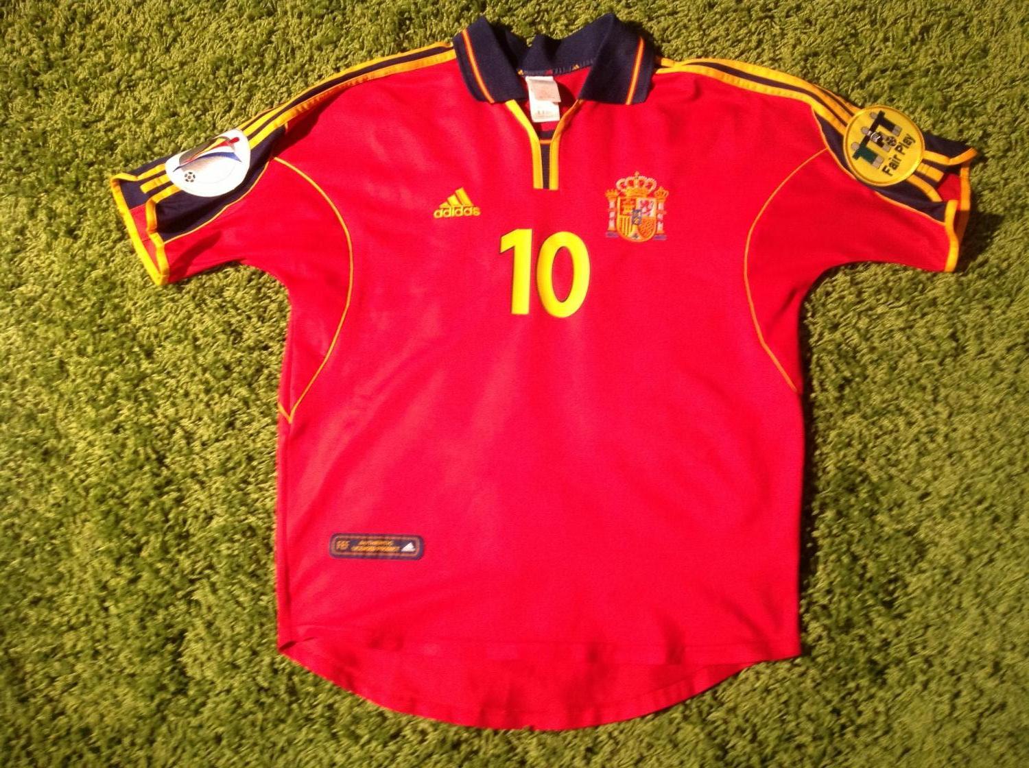 maillot espagne domicile 1999-2001 pas cher