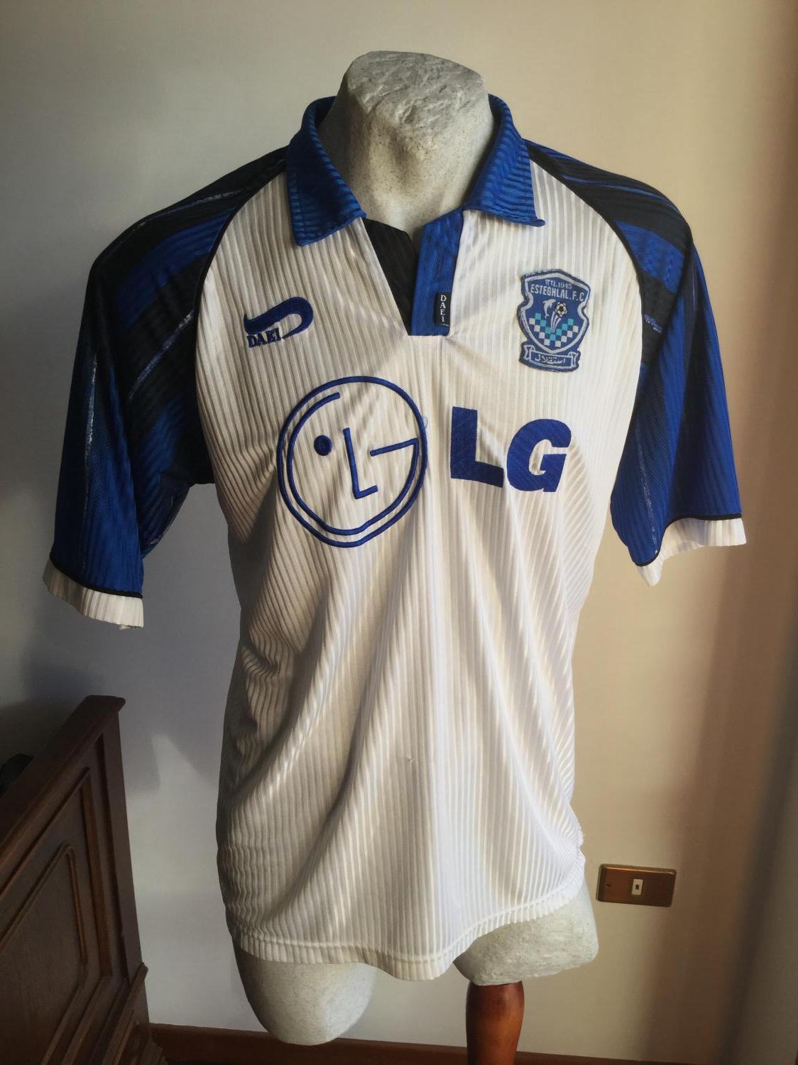 maillot esteghlal téhéran exterieur 1999-2000 pas cher