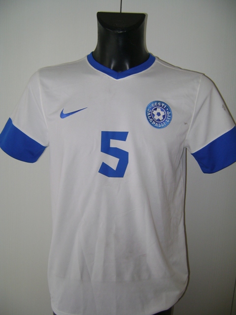 maillot estonie exterieur 2011-2012 pas cher