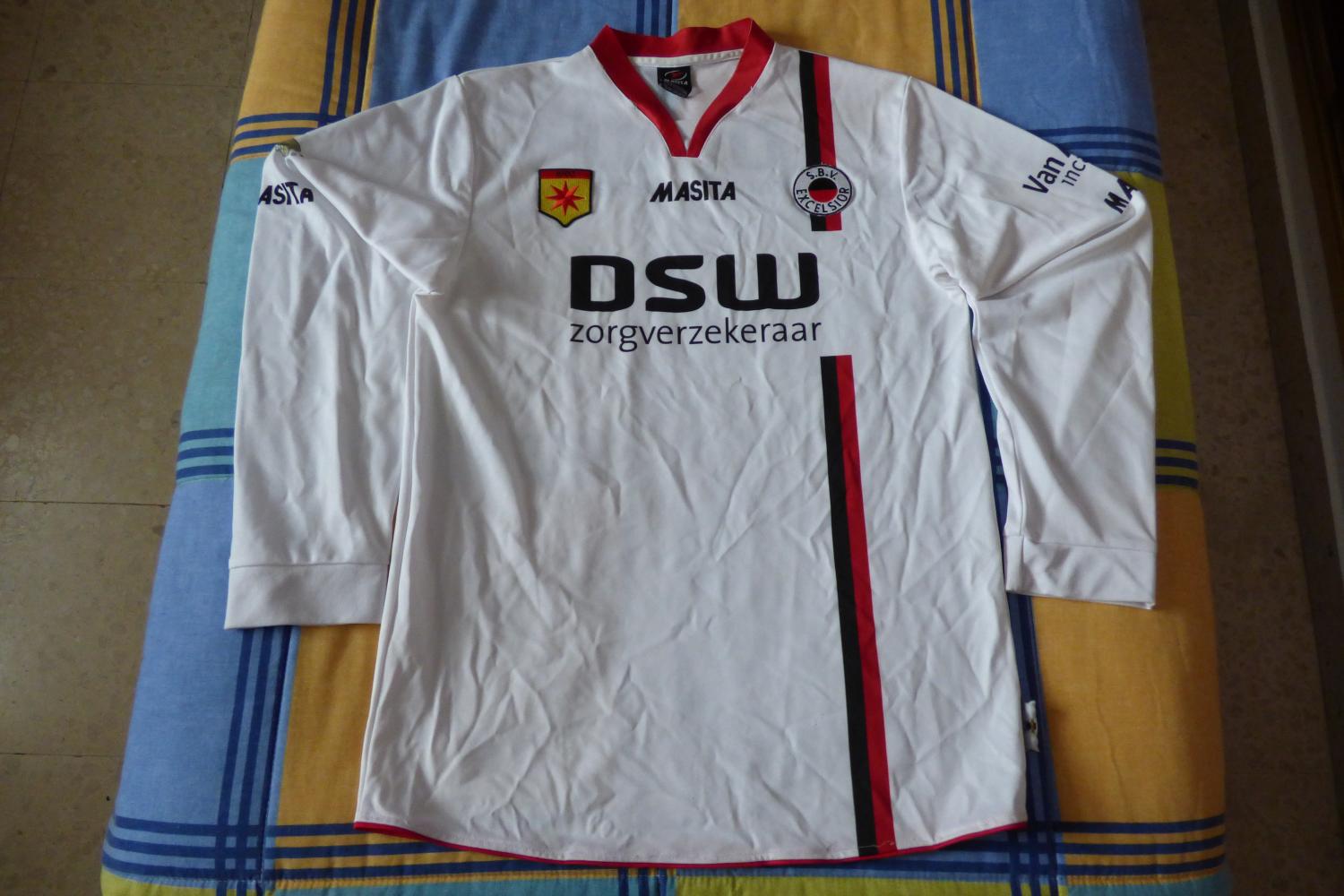 maillot excelsior exterieur 2011-2012 rétro