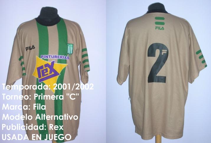 maillot excursionistas exterieur 2001-2002 rétro