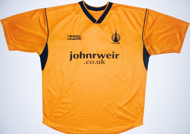 maillot falkirk fc exterieur 2001-2002 pas cher