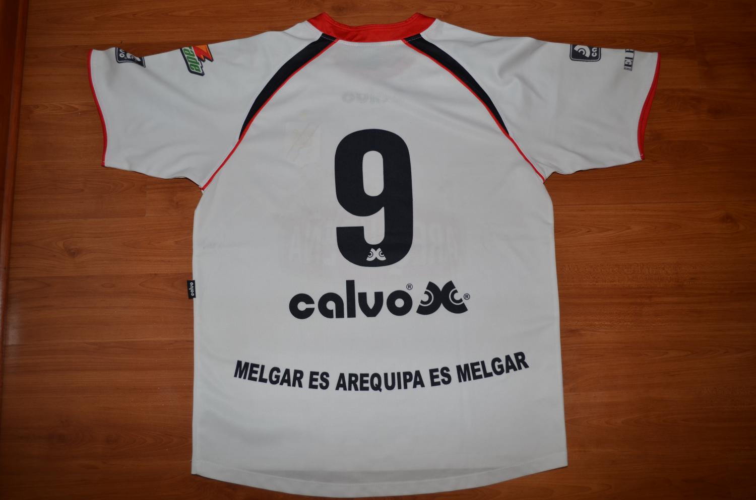 maillot fbc melgar exterieur 2007 rétro maillot fbc melgar exterieur 2007 rétro