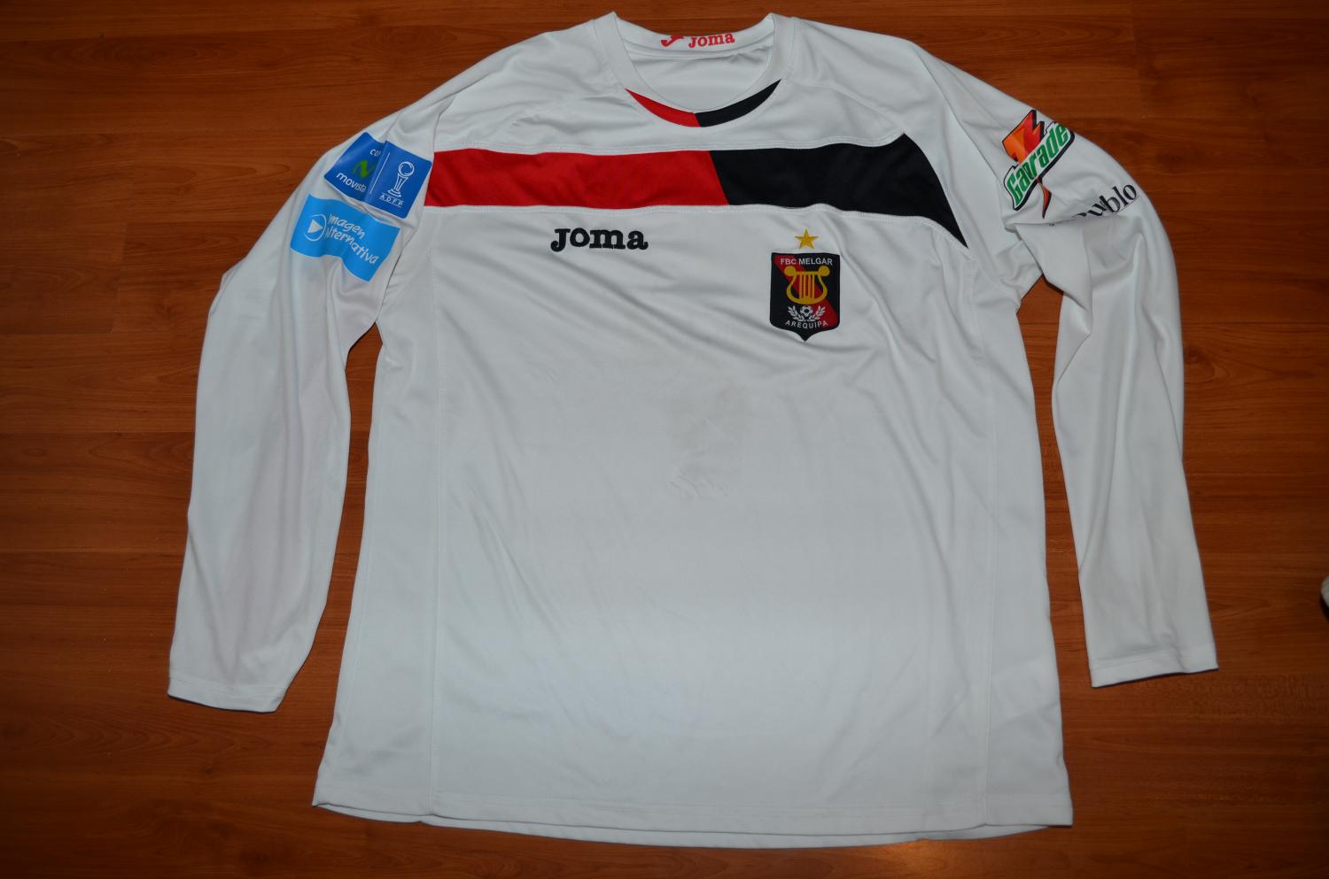 maillot fbc melgar exterieur 2011 rétro