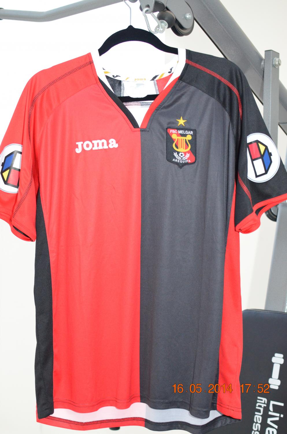 maillot fbc melgar particulier 2014 rétro