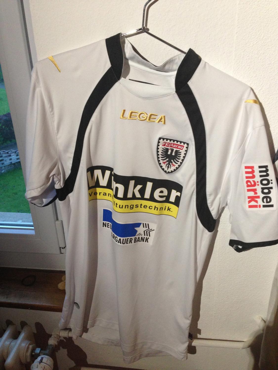 maillot fc aarau domicile 2010-2011 rétro