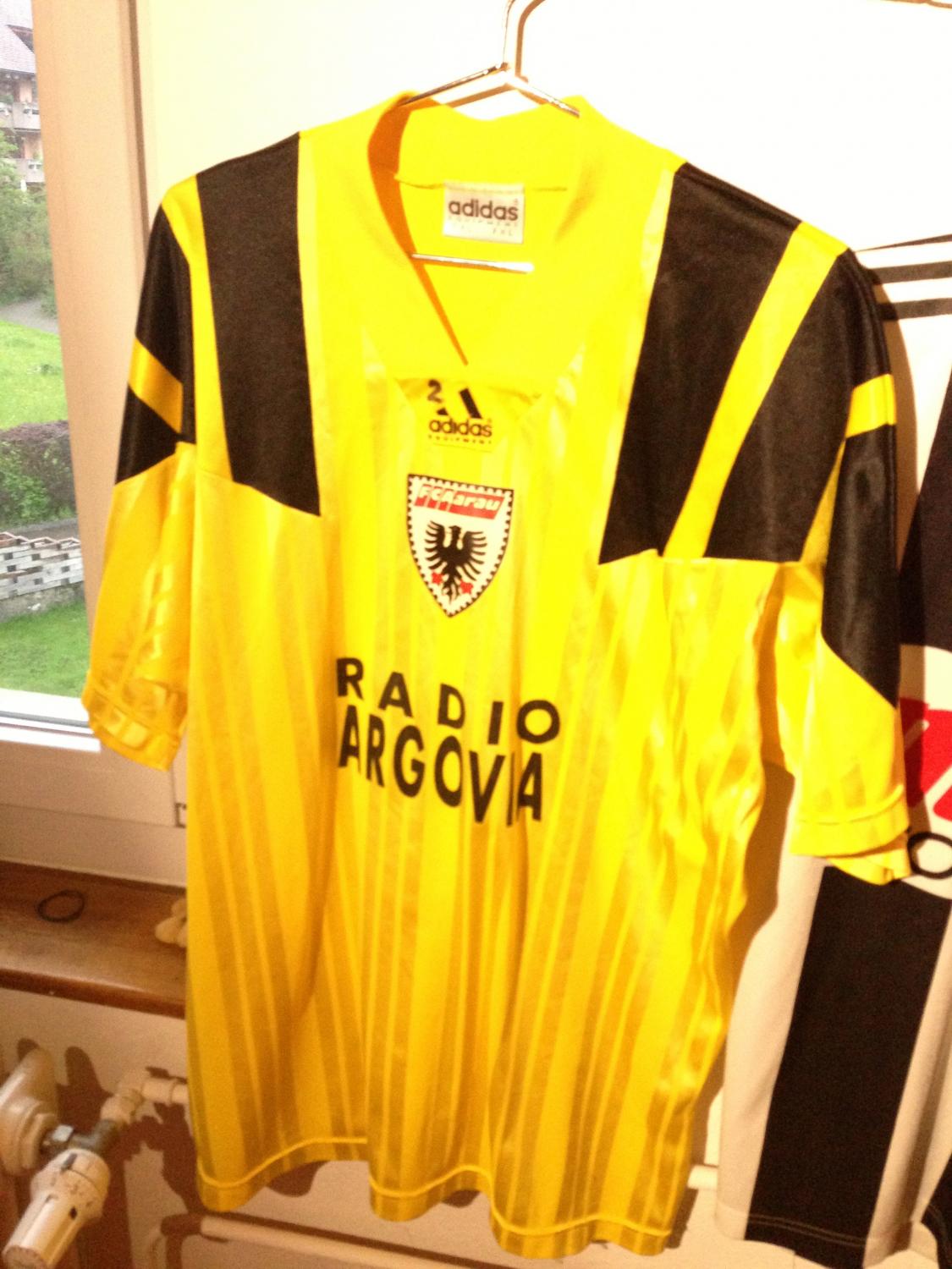 maillot fc aarau exterieur 1993-1994 rétro