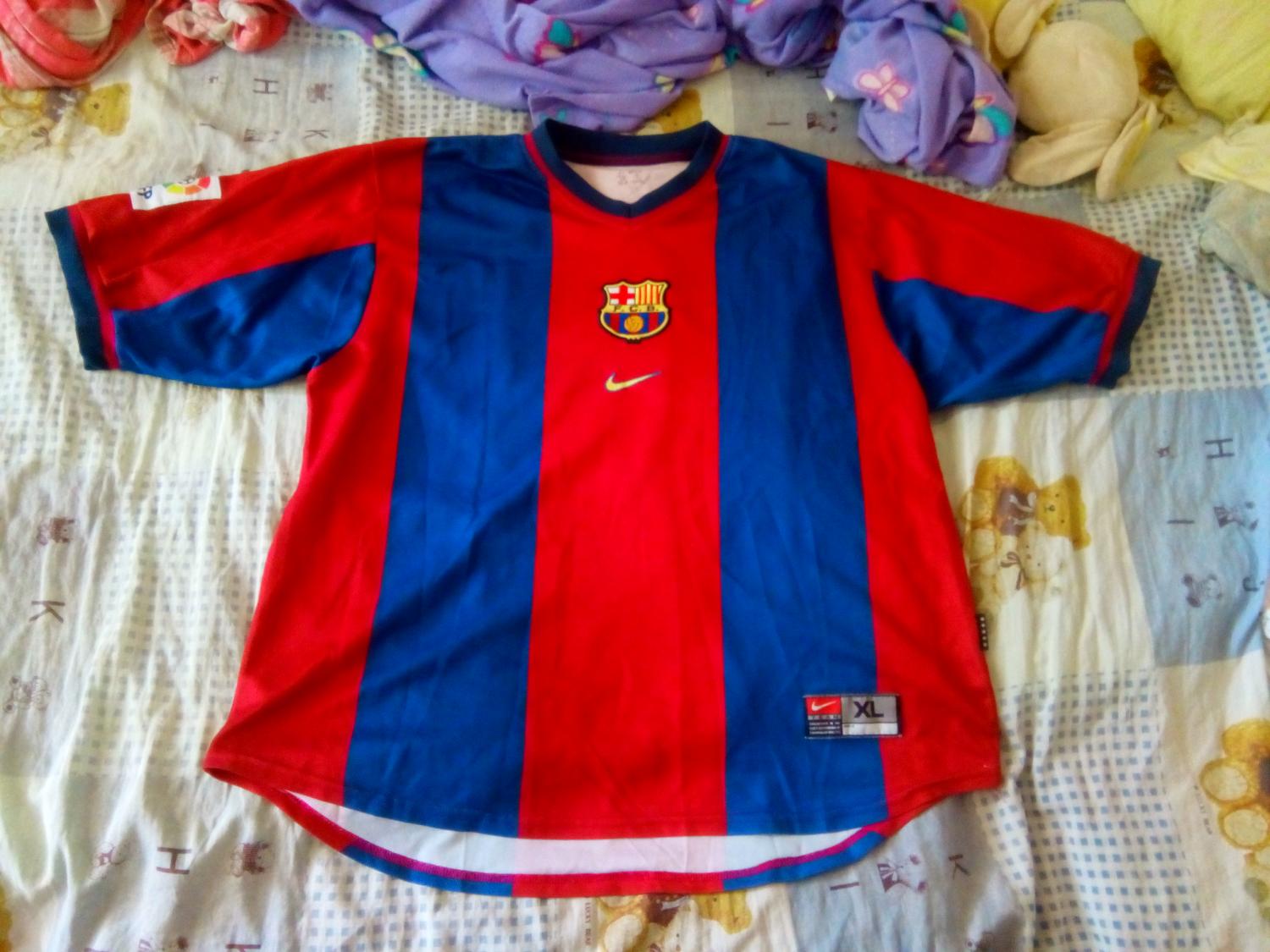 maillot fc barcelone domicile 1998-1999 rétro