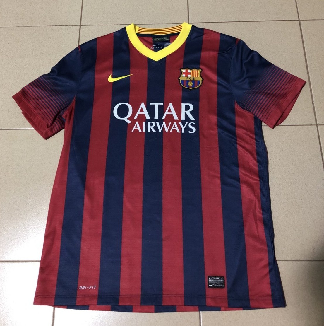 maillot fc barcelone domicile 2013-2014 pas cher