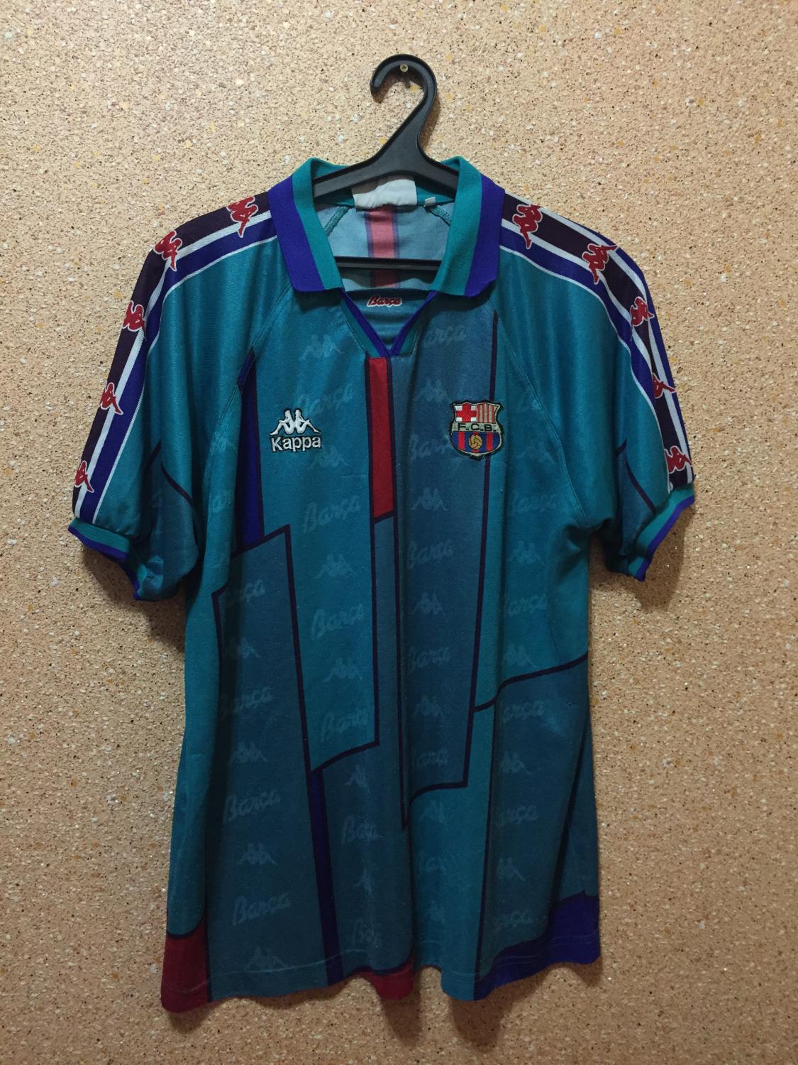 maillot fc barcelone exterieur 1995-1997 pas cher