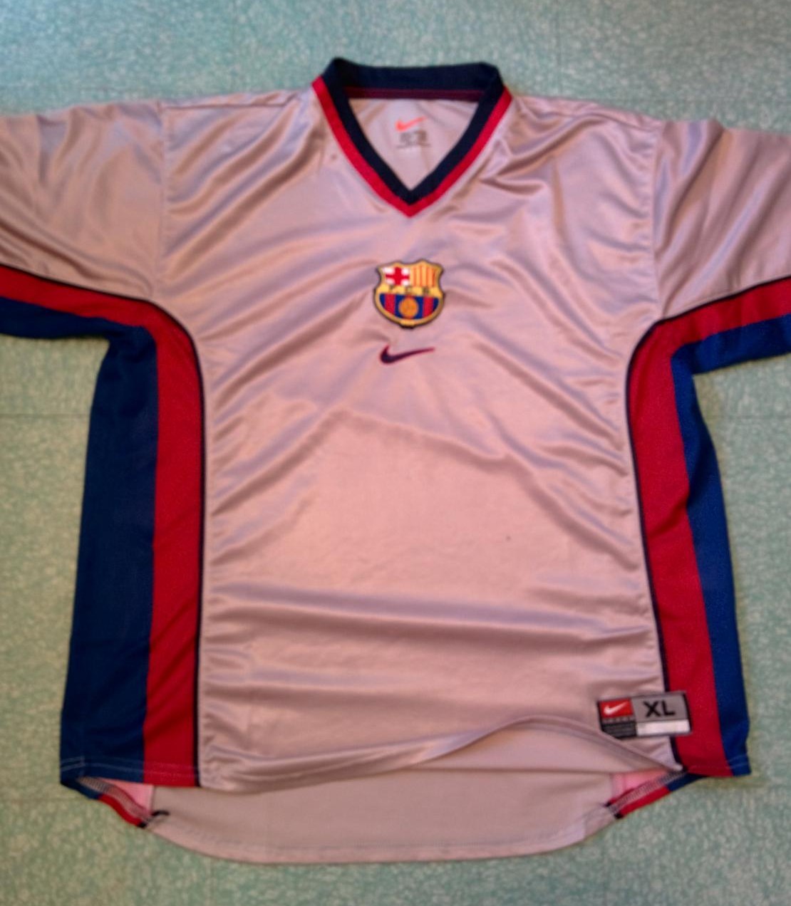 maillot fc barcelone exterieur 1999-2001 pas cher