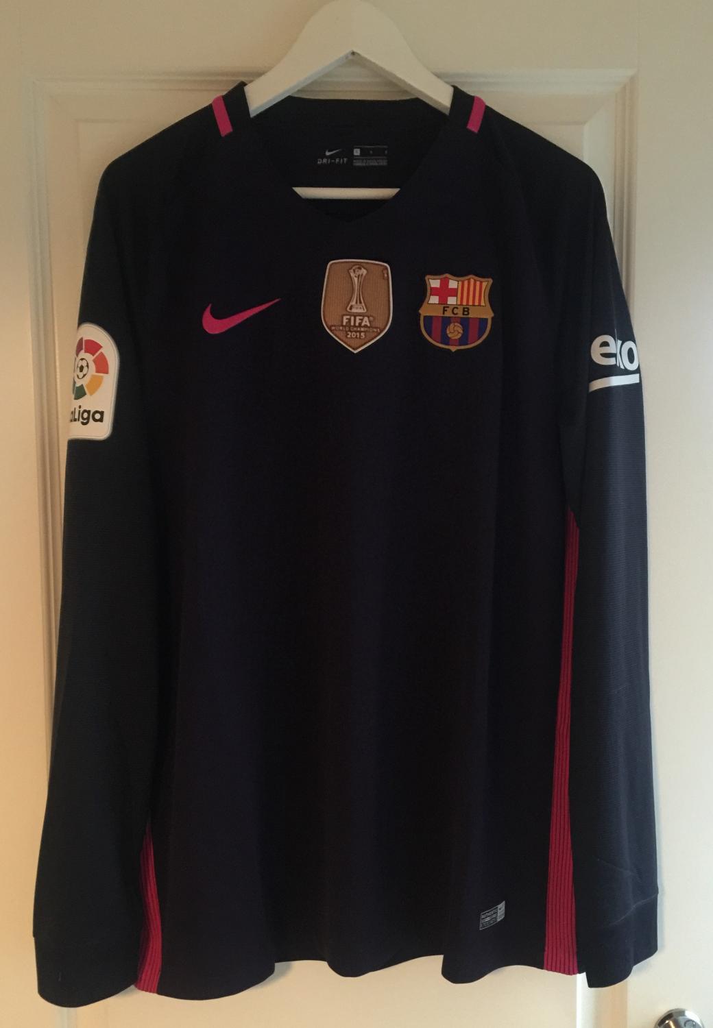 maillot fc barcelone exterieur 2016-2017 pas cher