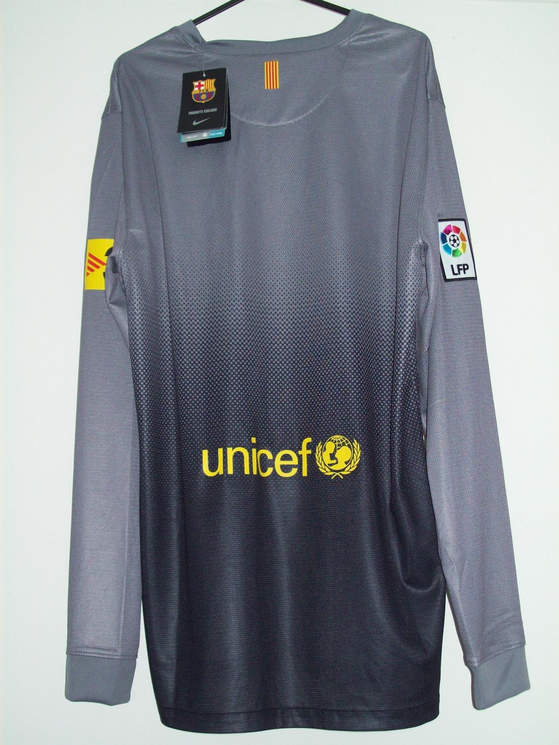 maillot fc barcelone gardien 2012-2013 rétro maillot fc barcelone gardien 2012-2013 rétro