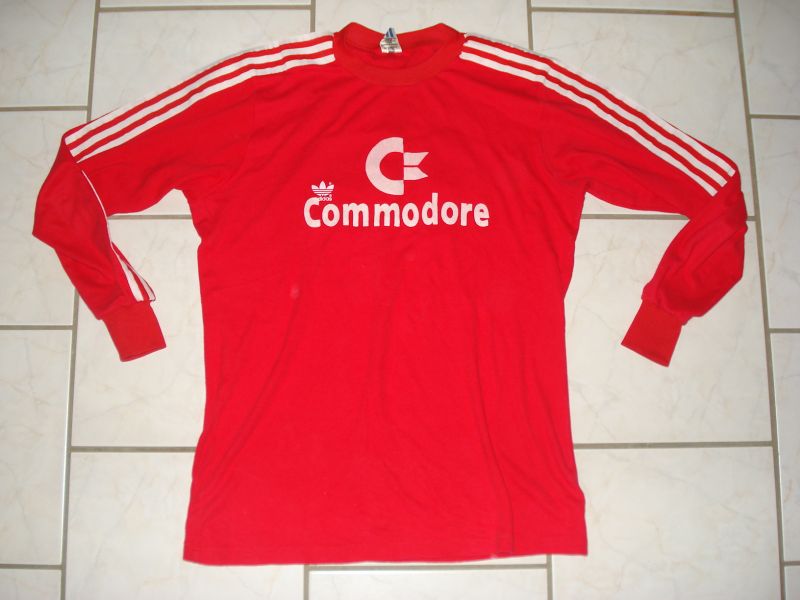 maillot fc bayern munich domicile 1984-1985 rétro