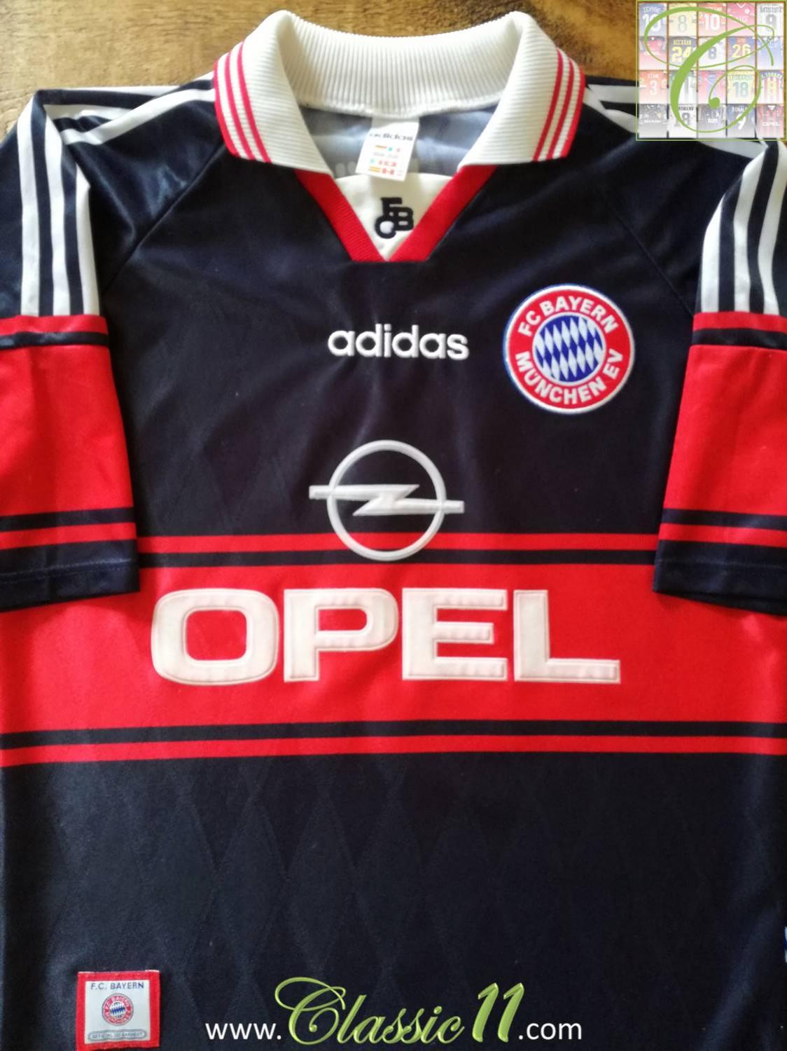 maillot fc bayern munich domicile 1997-1998 pas cher