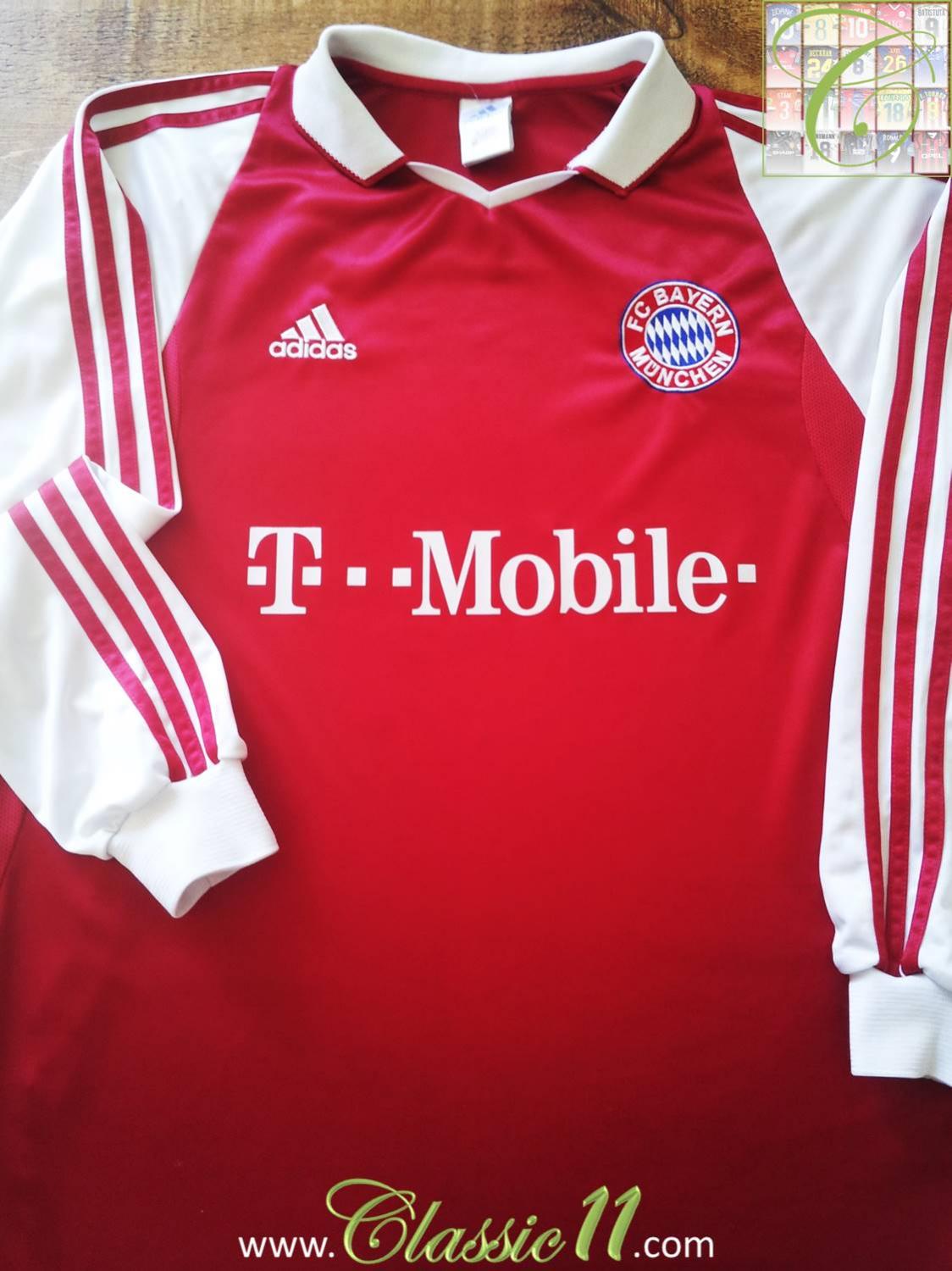 maillot fc bayern munich domicile 2003-2004 pas cher
