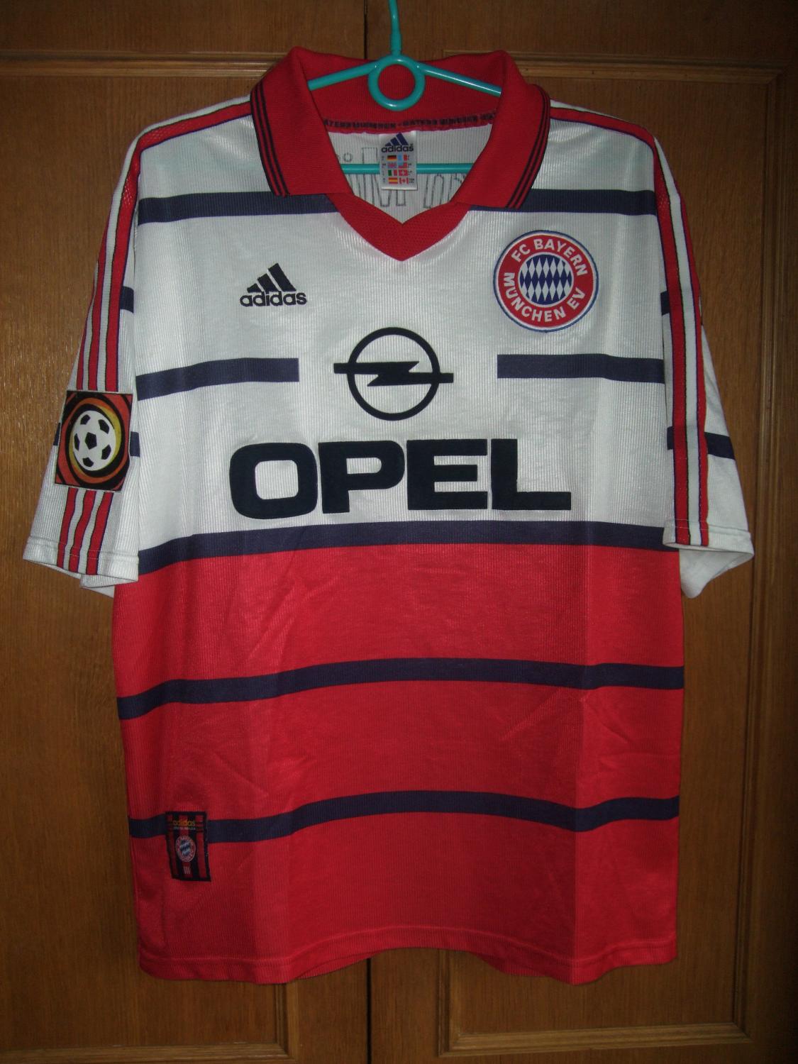 maillot fc bayern munich exterieur 1999-2000 pas cher