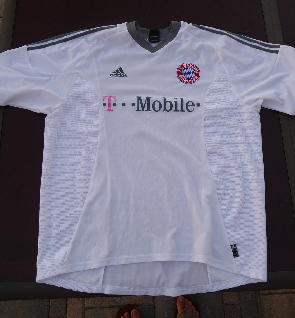 maillot fc bayern munich exterieur 2002-2004 pas cher