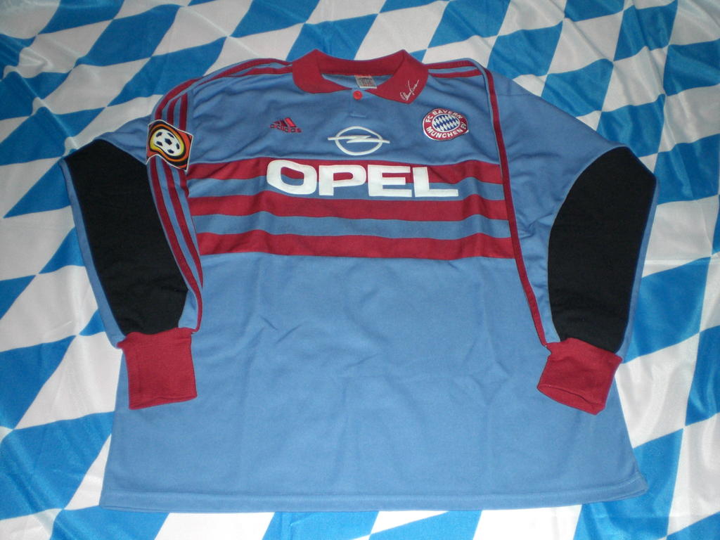 maillot fc bayern munich gardien 1998-1999 pas cher