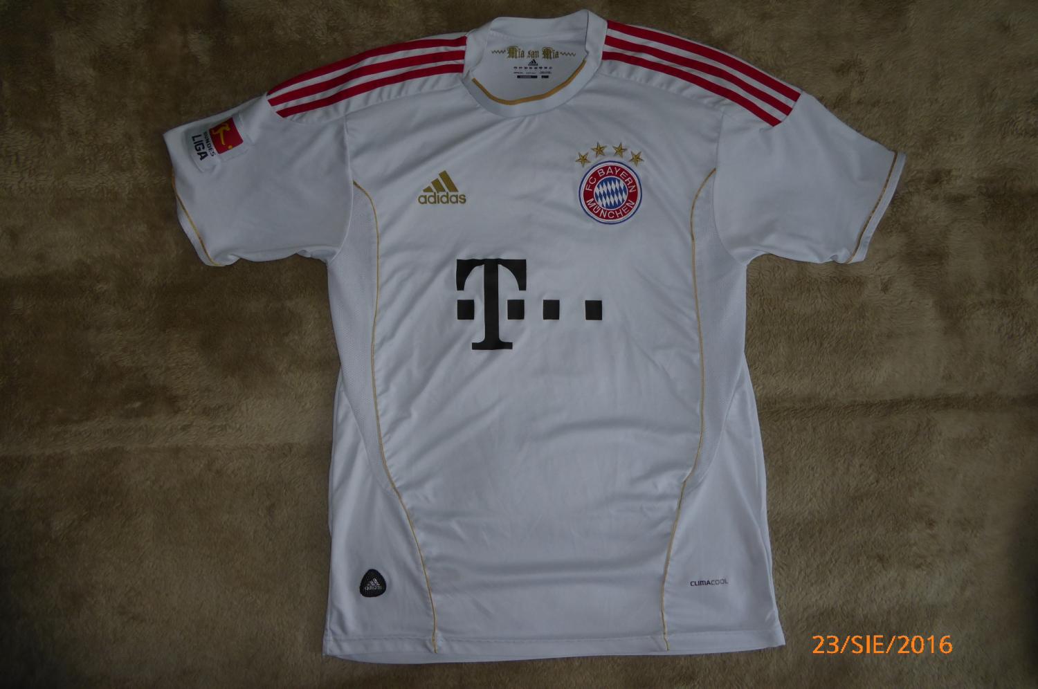 maillot fc bayern munich gardien 2011-2012 rétro