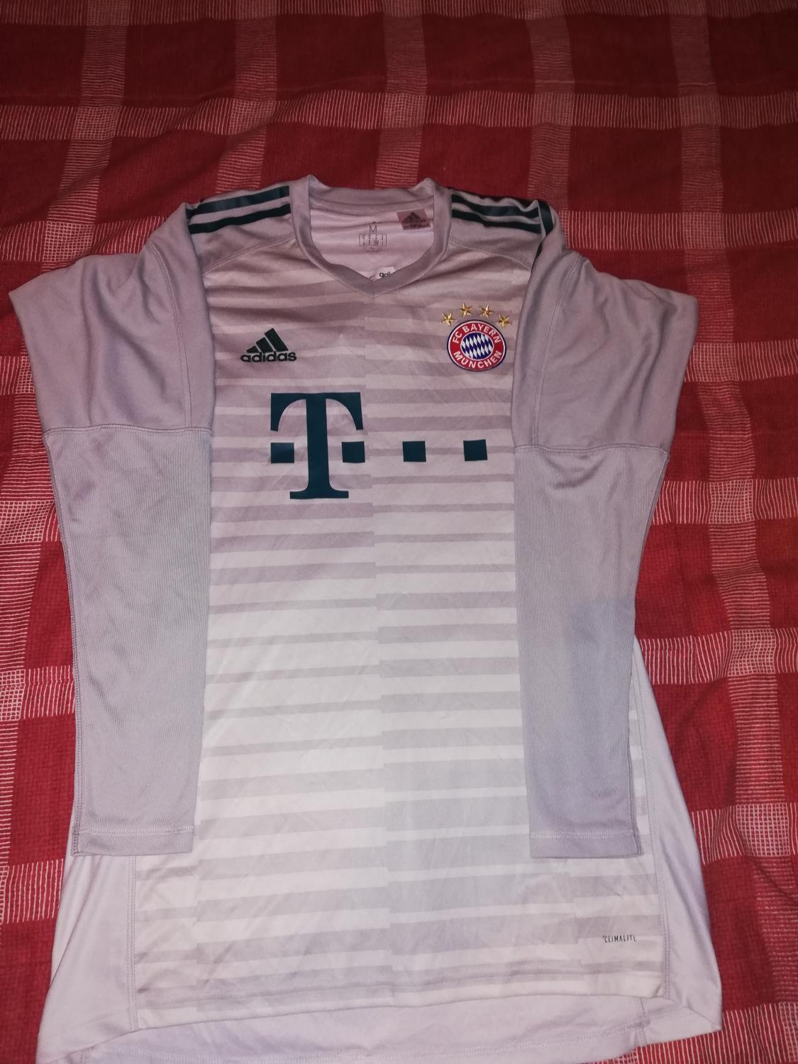 maillot fc bayern munich gardien 2018-2019 rétro